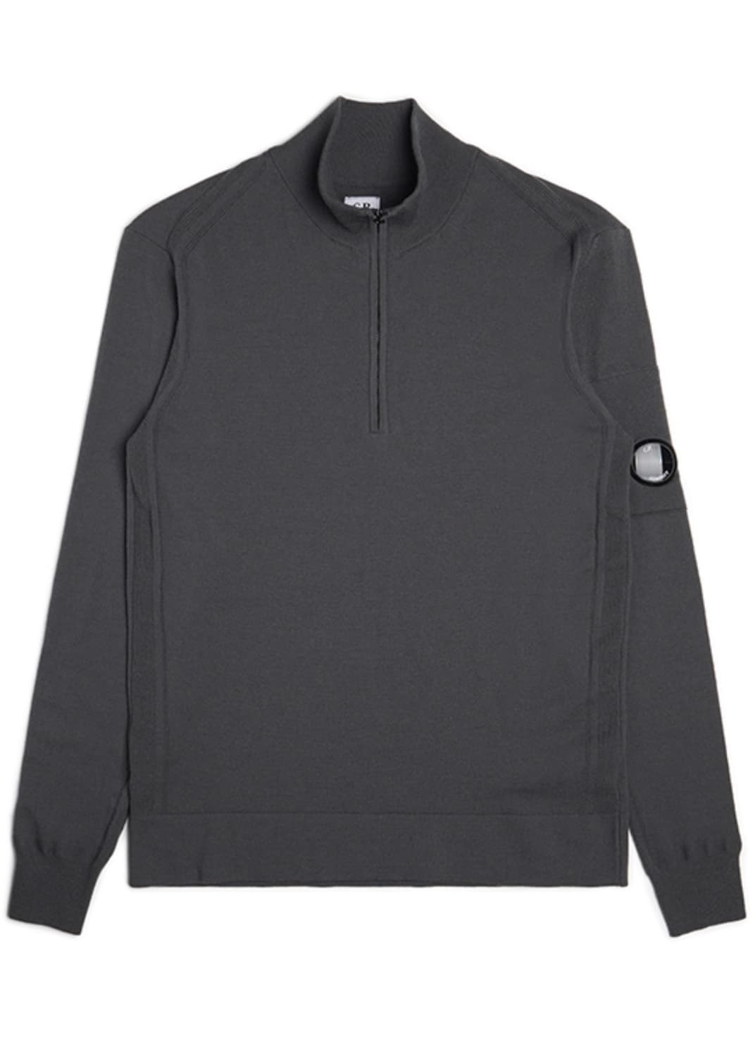 [새상품] CP컴퍼니 메리노울 니트 집업 다크그레이 XL(105) 상품이미지5