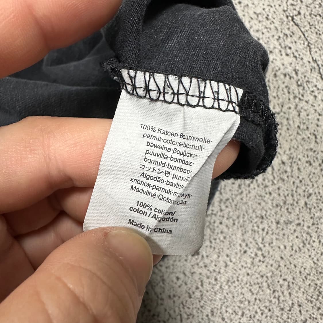 ✨ (만원 빈티지) 골드짐 피그먼트 반팔티  상품이미지4