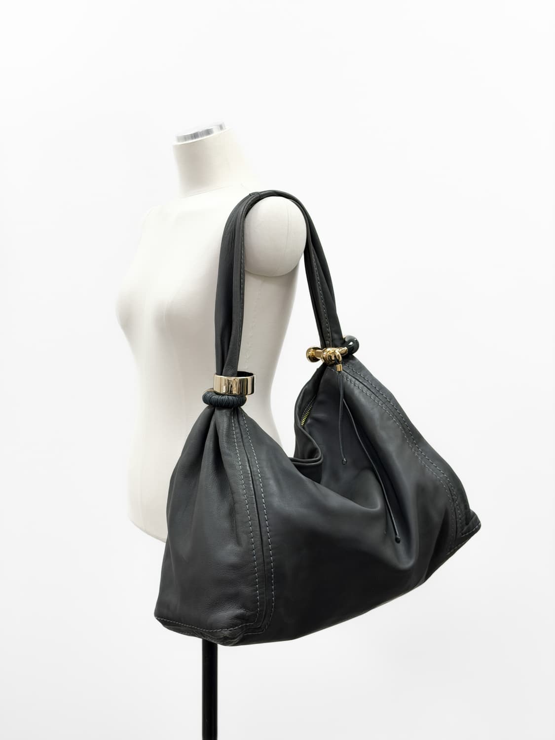 지미추 사바 링 디테일 라지 호보백 상품이미지2