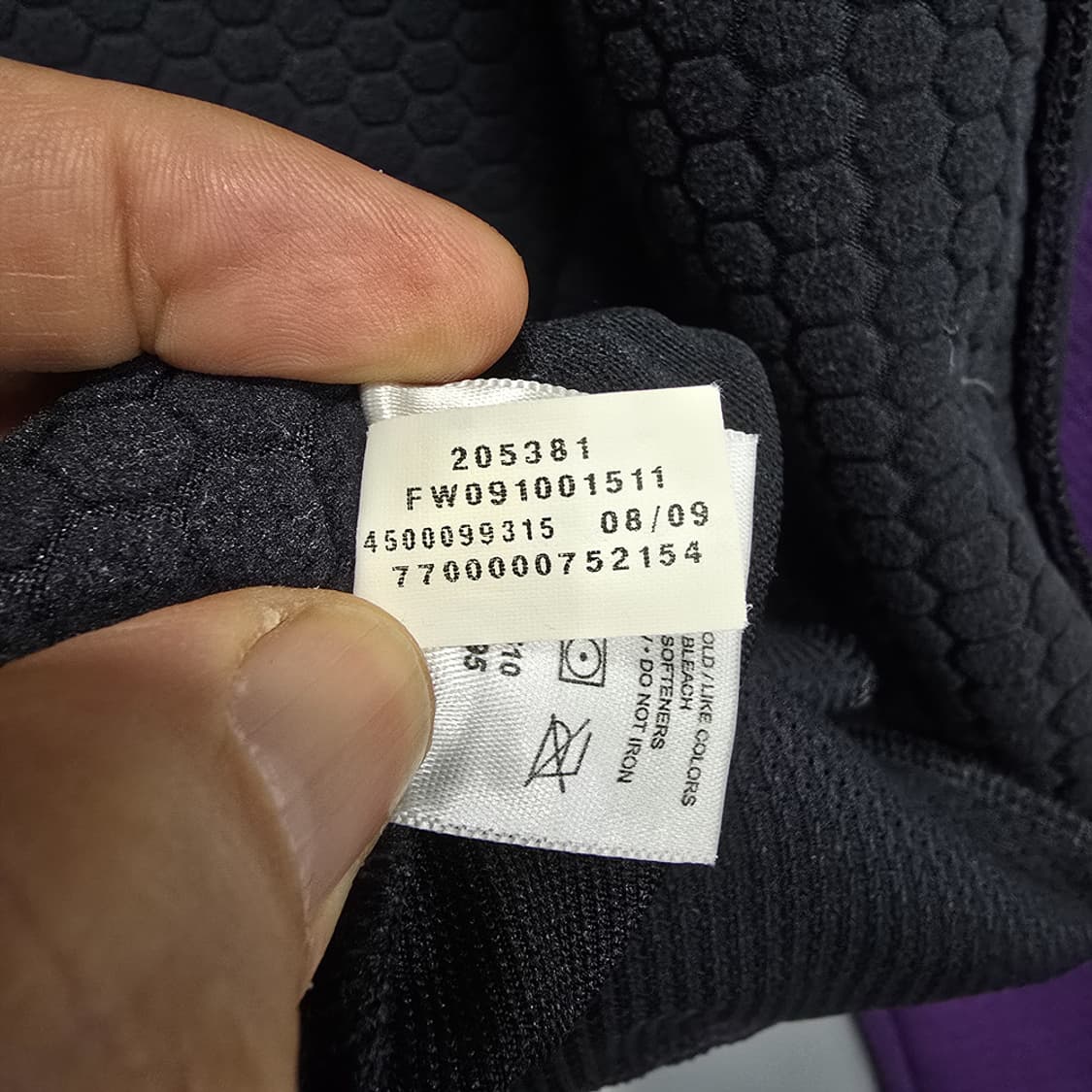 언더아머(Under Armour) 콜드기어 집업 자켓 퍼플 S 상품이미지8