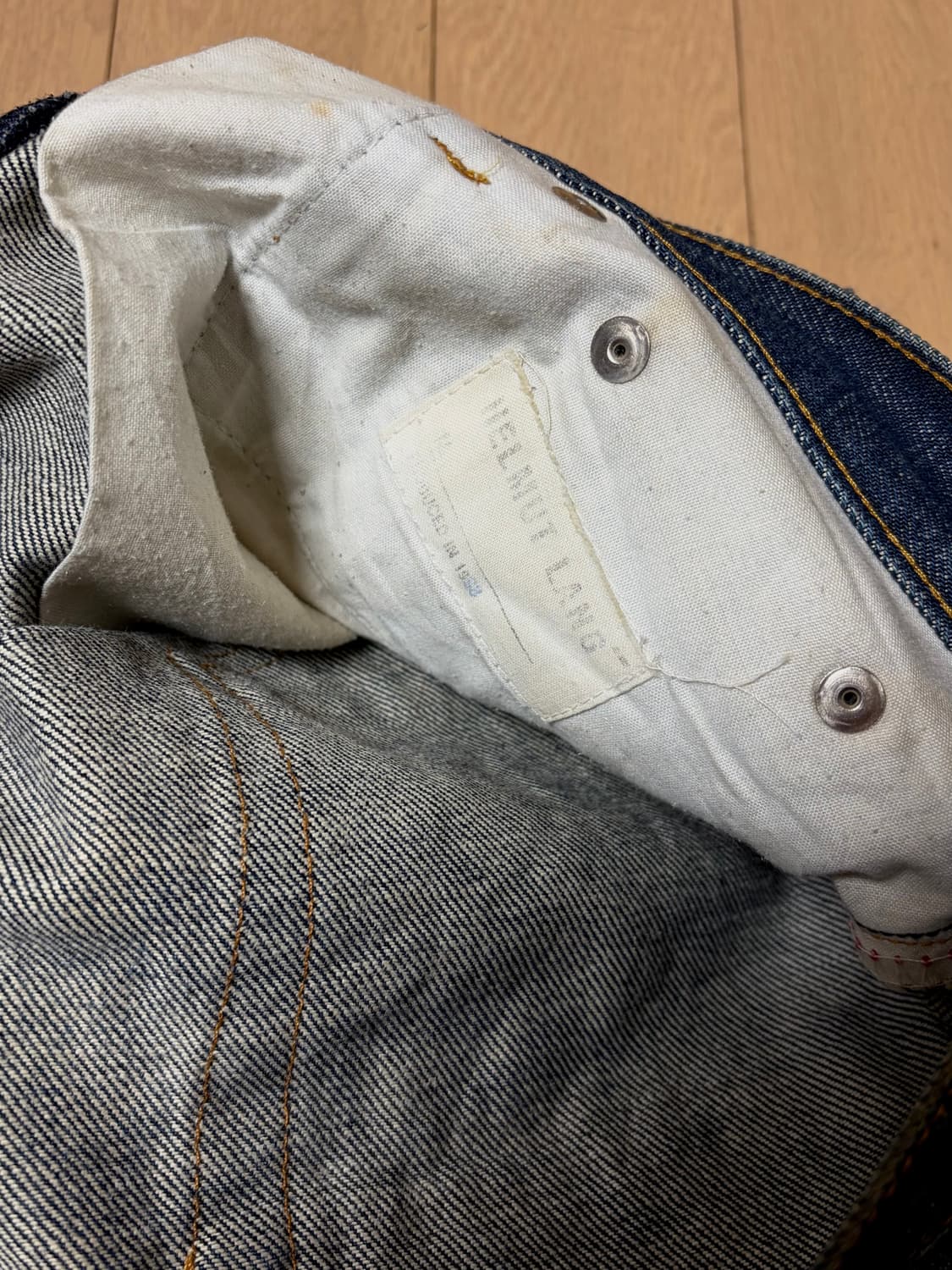 [30] 헬무트랭 1998 빈티지 워시드 데님 상품이미지4