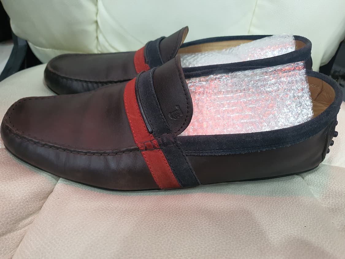 토즈 남성 브라운 가죽 로퍼 상품이미지5