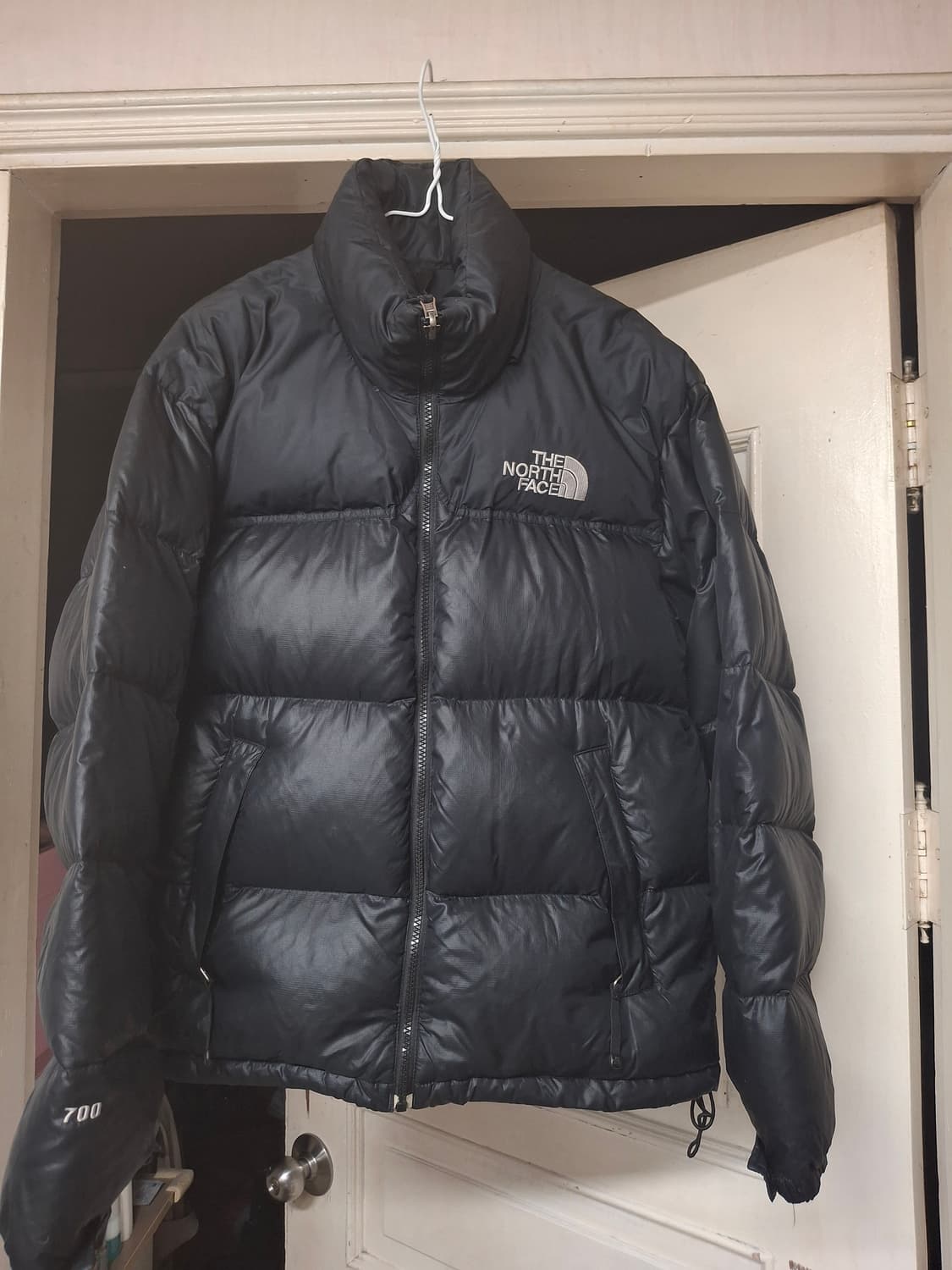 [노스페이스]남성 눕시700 블랙패딩 90 상품이미지1