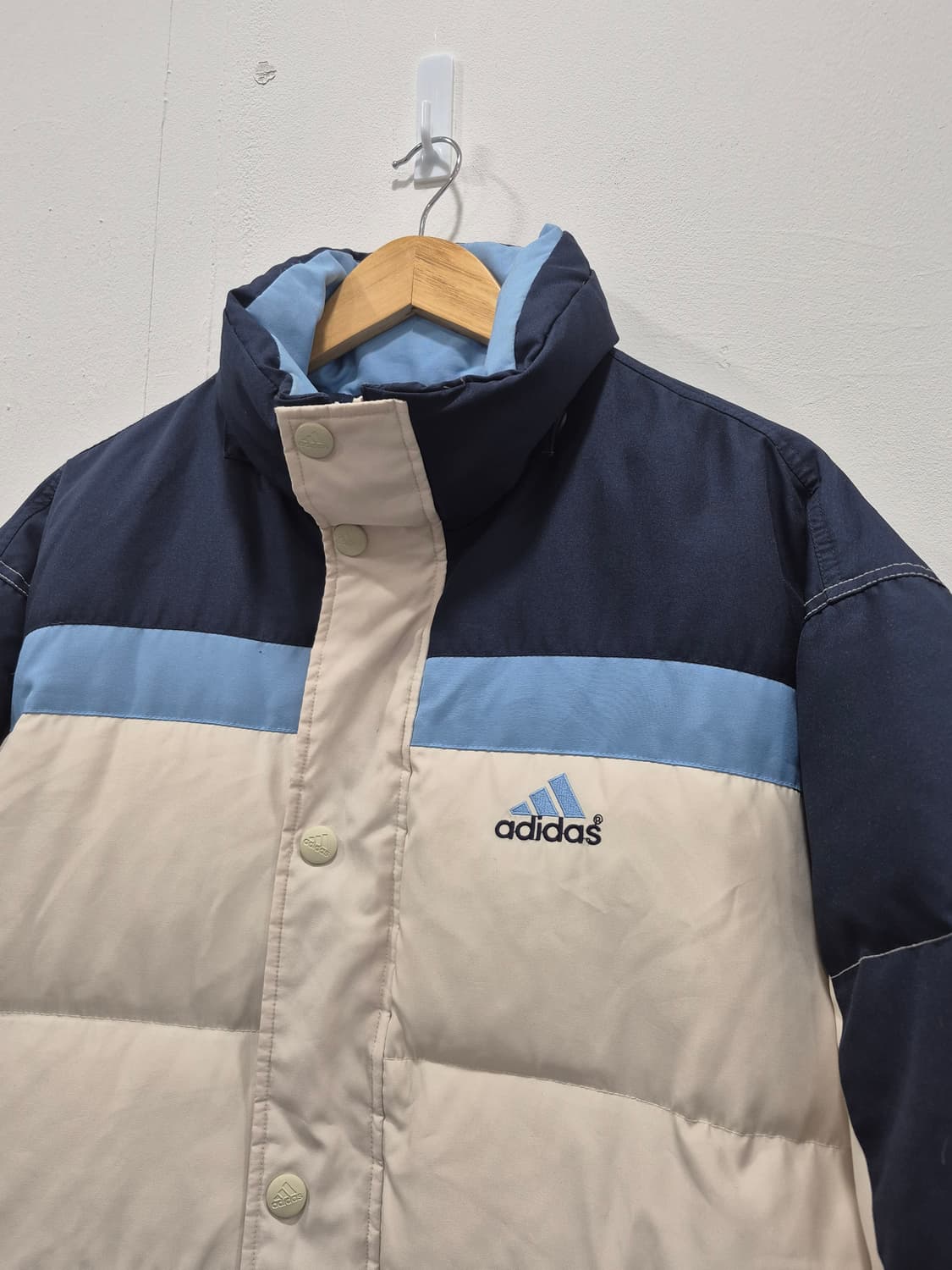 아디다스 바스켓볼 다운 패딩 점퍼 남성 100사이즈 상품이미지2