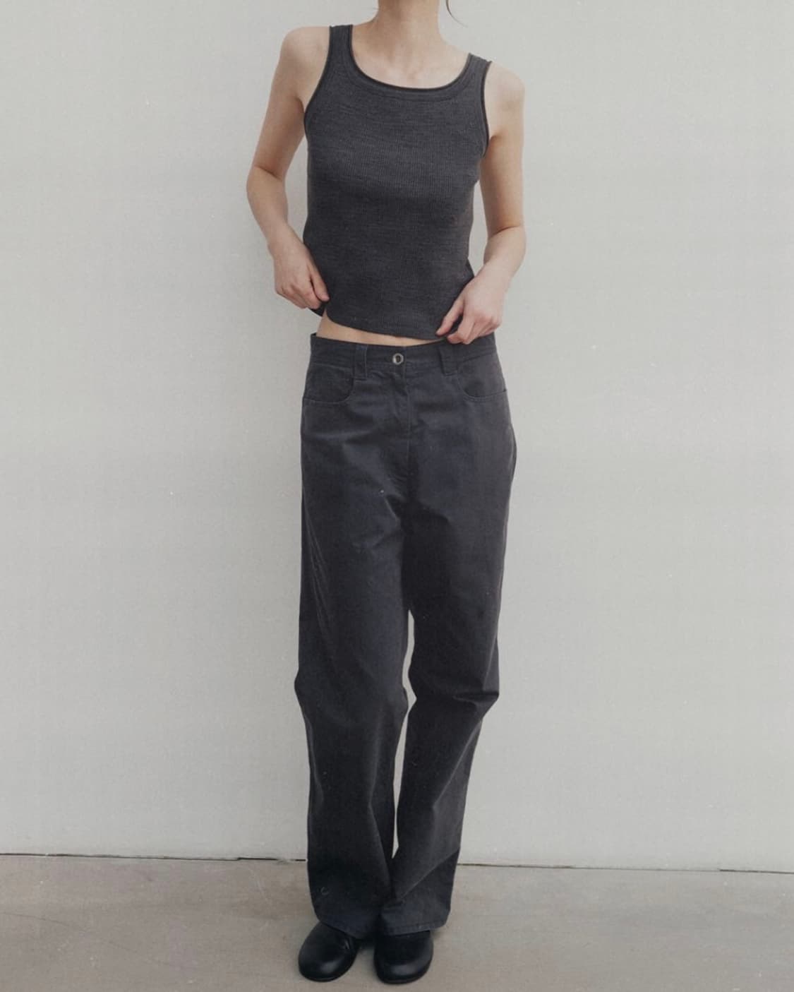 낫띵리튼 Eden washing pants (charcoal) 상품이미지1
