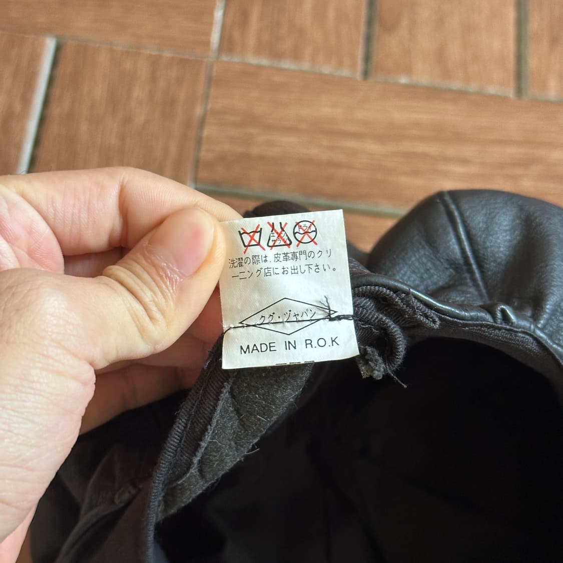 Vintage cow leather newsboy cap 상품이미지8