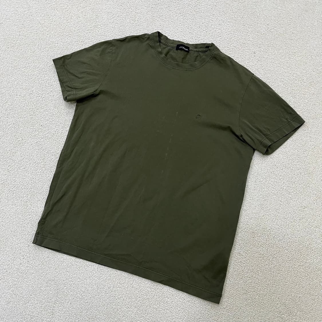 실측확인 ST듀퐁 반팔 티셔츠 0323M 상품이미지1