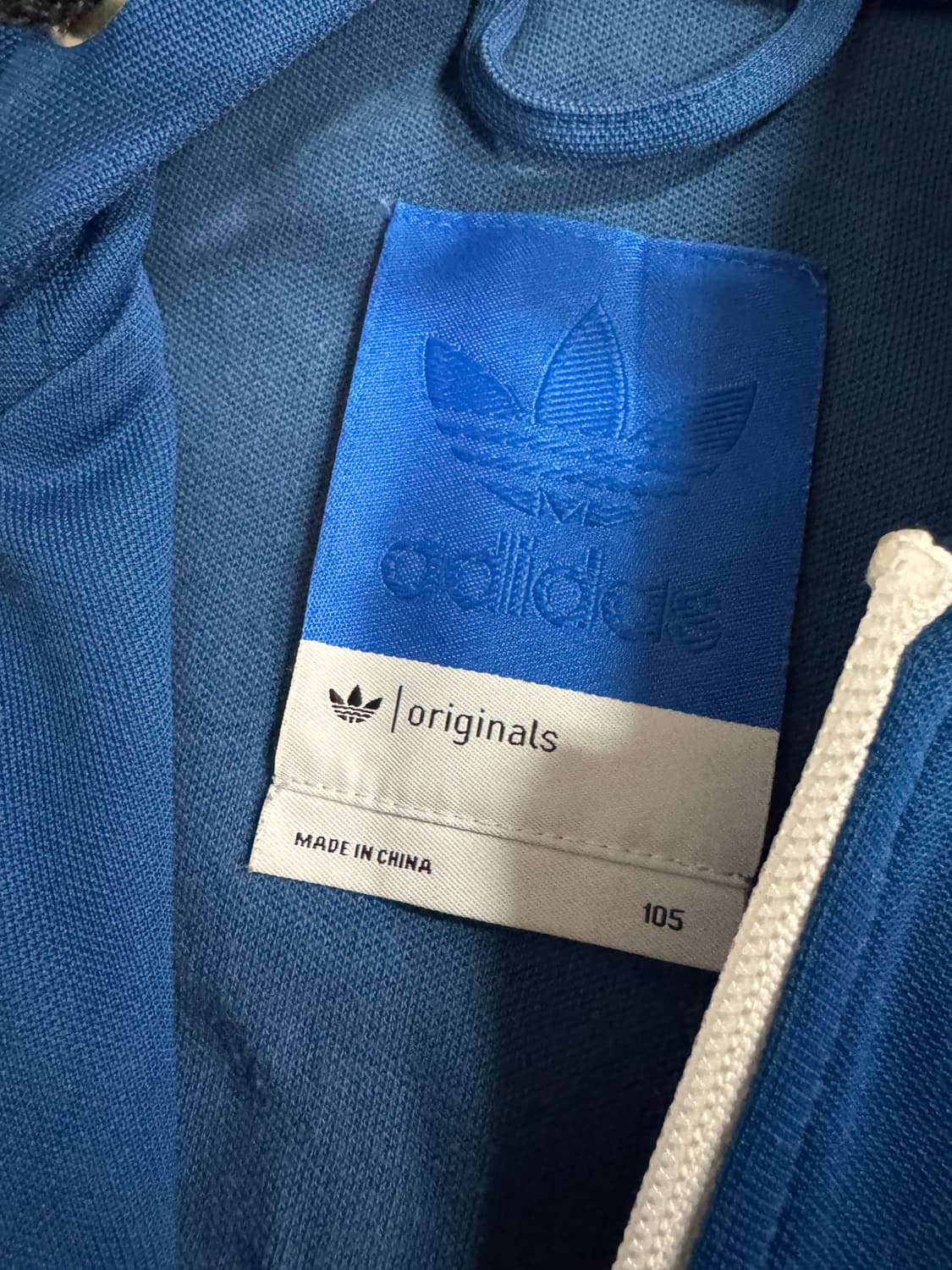 아디다스 올드스쿨 오리지널 샤크 지그재그 후드 져지 M 상품이미지3