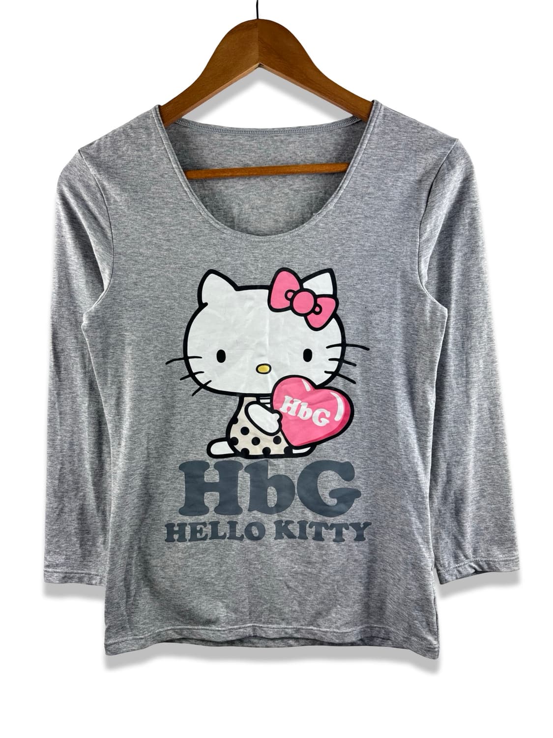 헬로키티 그레이 프린팅 롱슬리브2953 상품이미지1