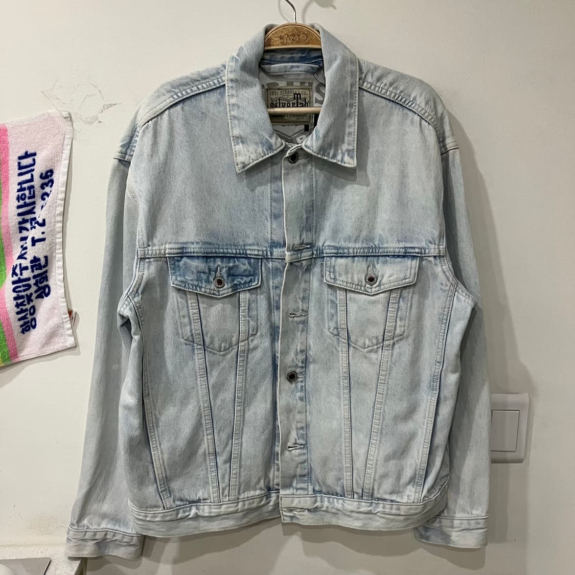 167 리바이스 실버탭 데님 청자켓 상품이미지1