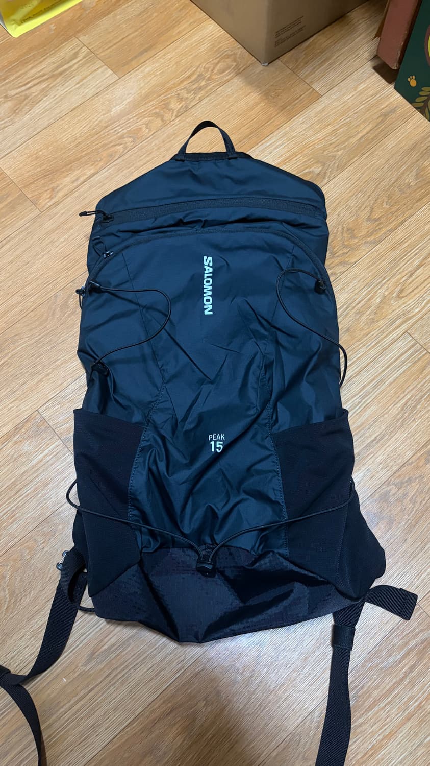 살로몬 PEAK 15 블랙 백팩 상품이미지1