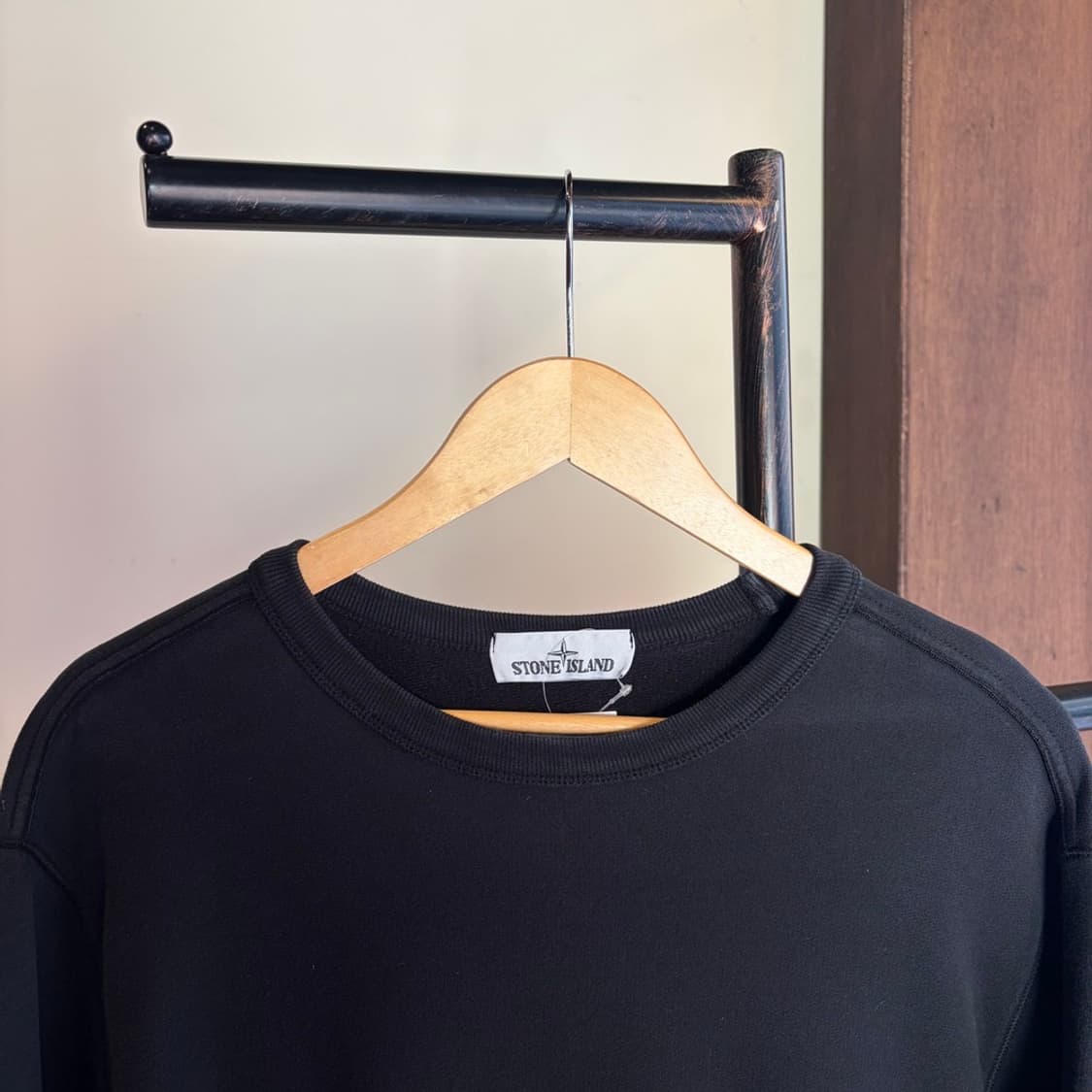 15771 - 스톤아일랜드 블랙 와펜 맨투맨 상품이미지5