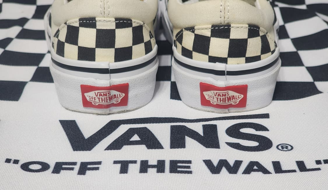 반스 체커보드 슬립온 230mm 상품이미지5