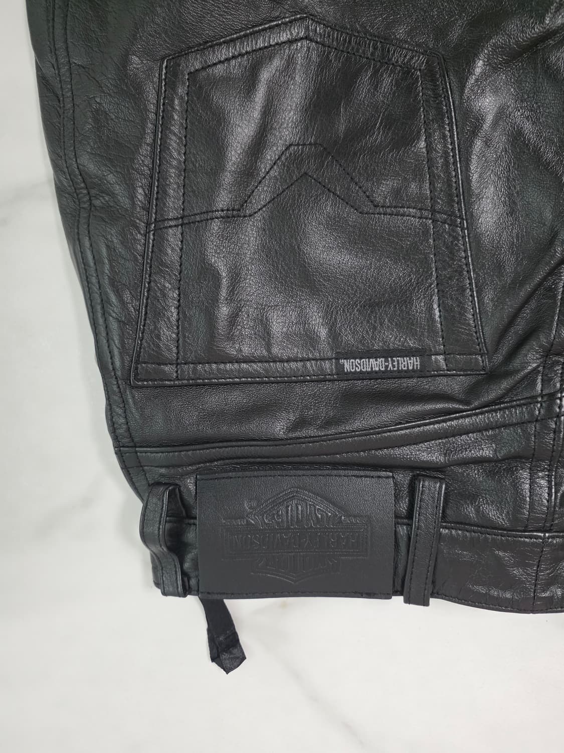 Harley Davidson Leather Pants Black  상품이미지3