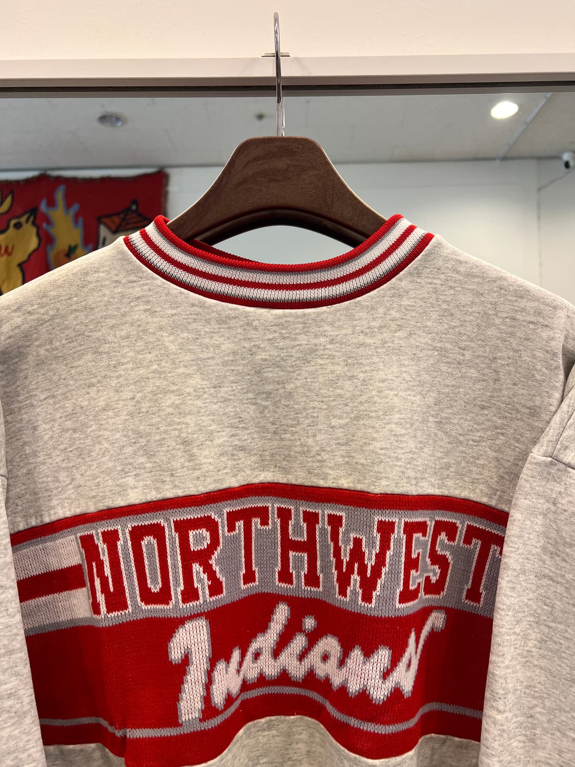 90s Varsity NORTHWEST INDIANA 스웻셔츠 (USA) 상품이미지3