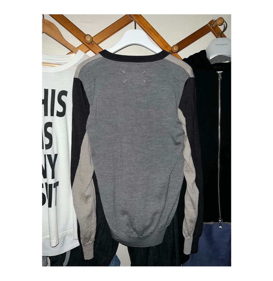 마르지엘라 컬러블록 니트 46 상품이미지2