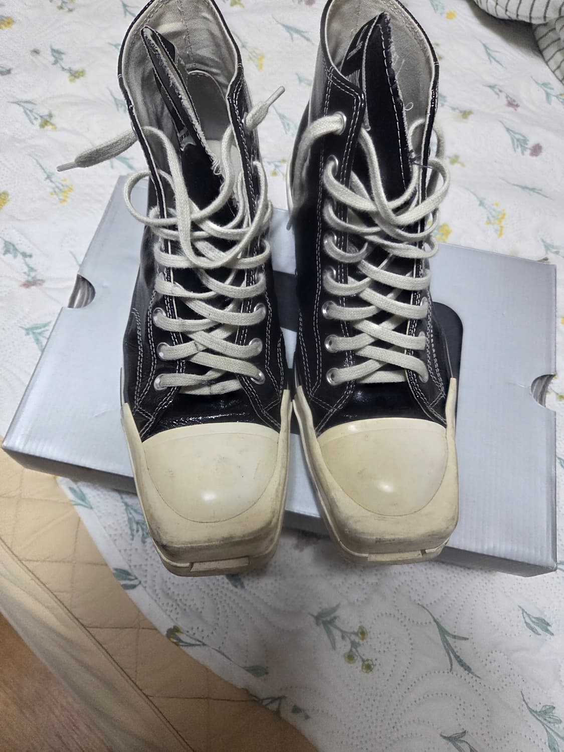 컨버스 릭오웬스 콜라보 유광 285 상품이미지2