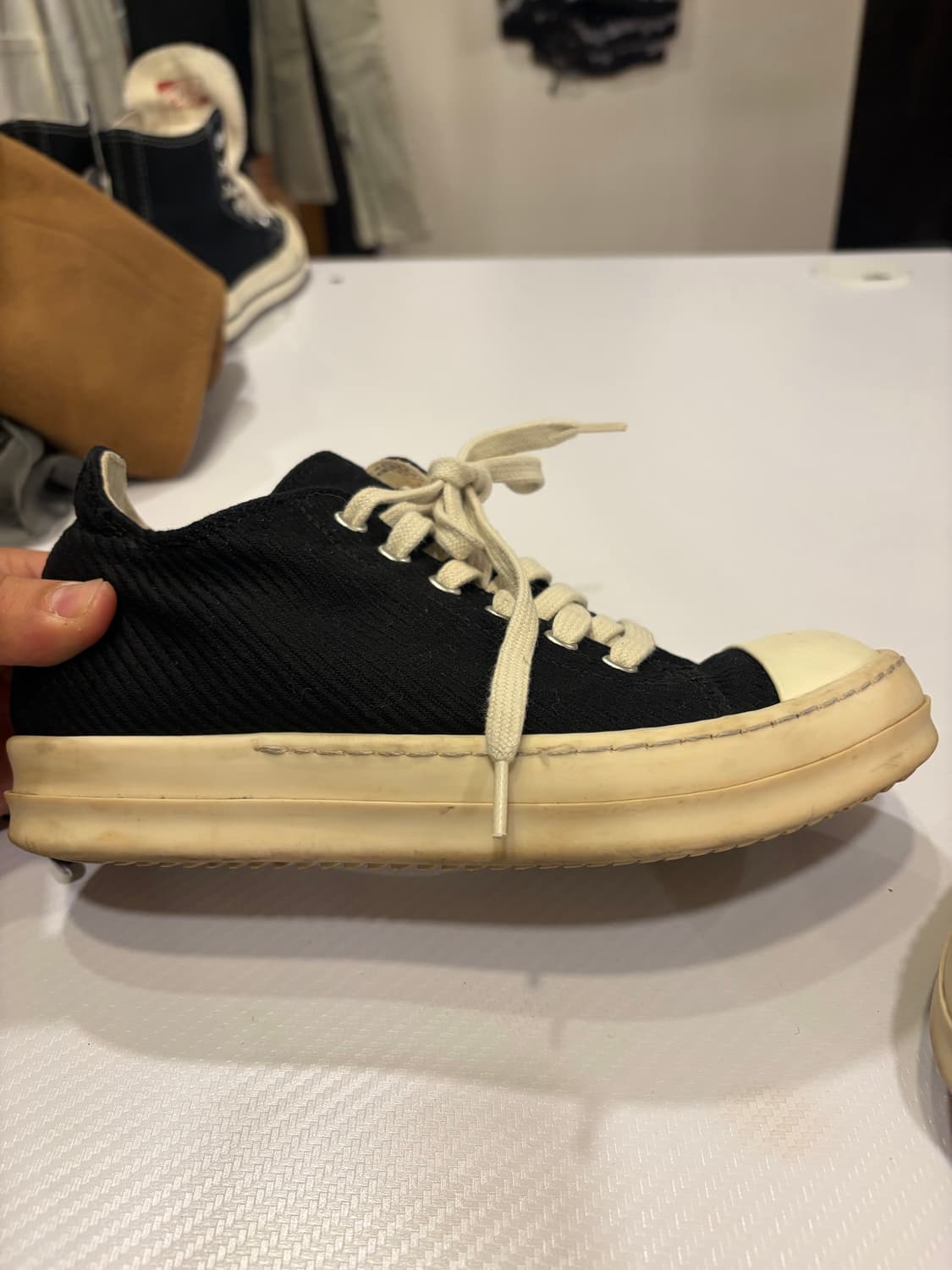 릭오웬스 라몬즈 로우 16fw  상품이미지5