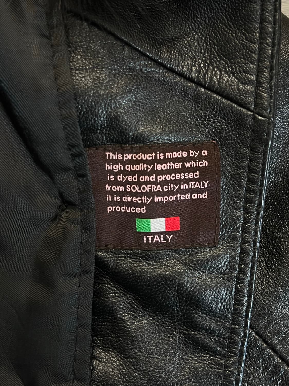 Collar Fur leather-jacket 상품이미지7