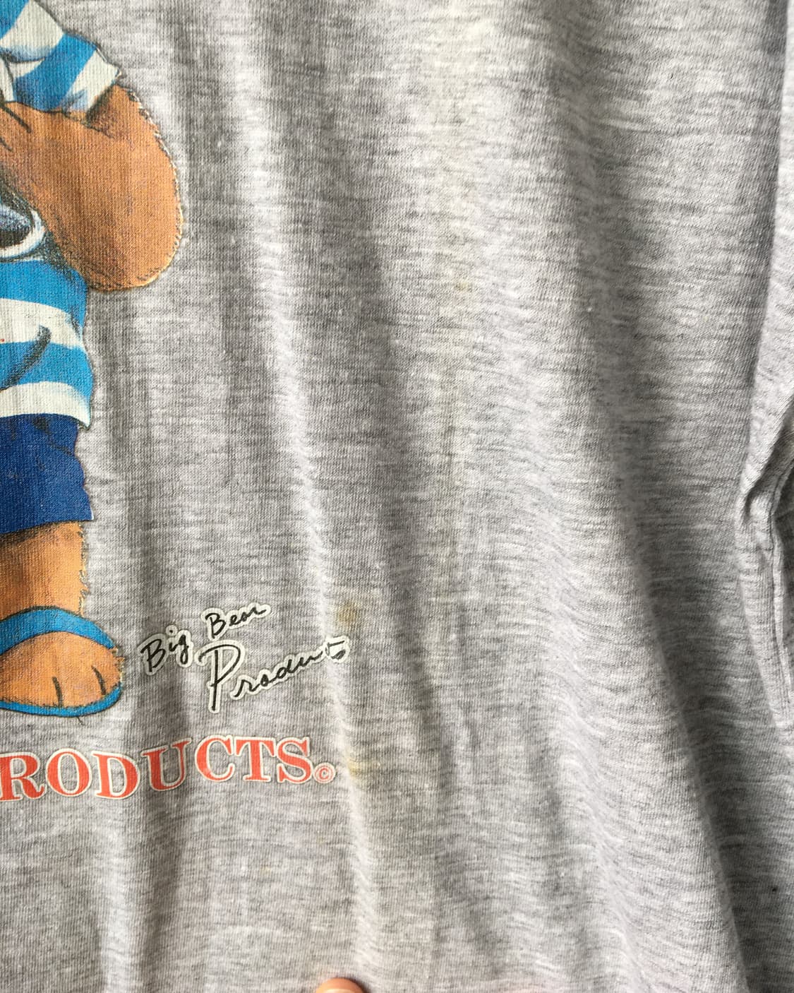 Bear printing t shirt 상품이미지3