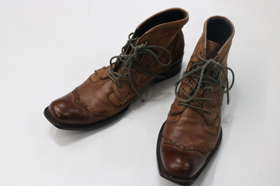 훕데두 레더 스퀘어토 부츠 상품이미지3