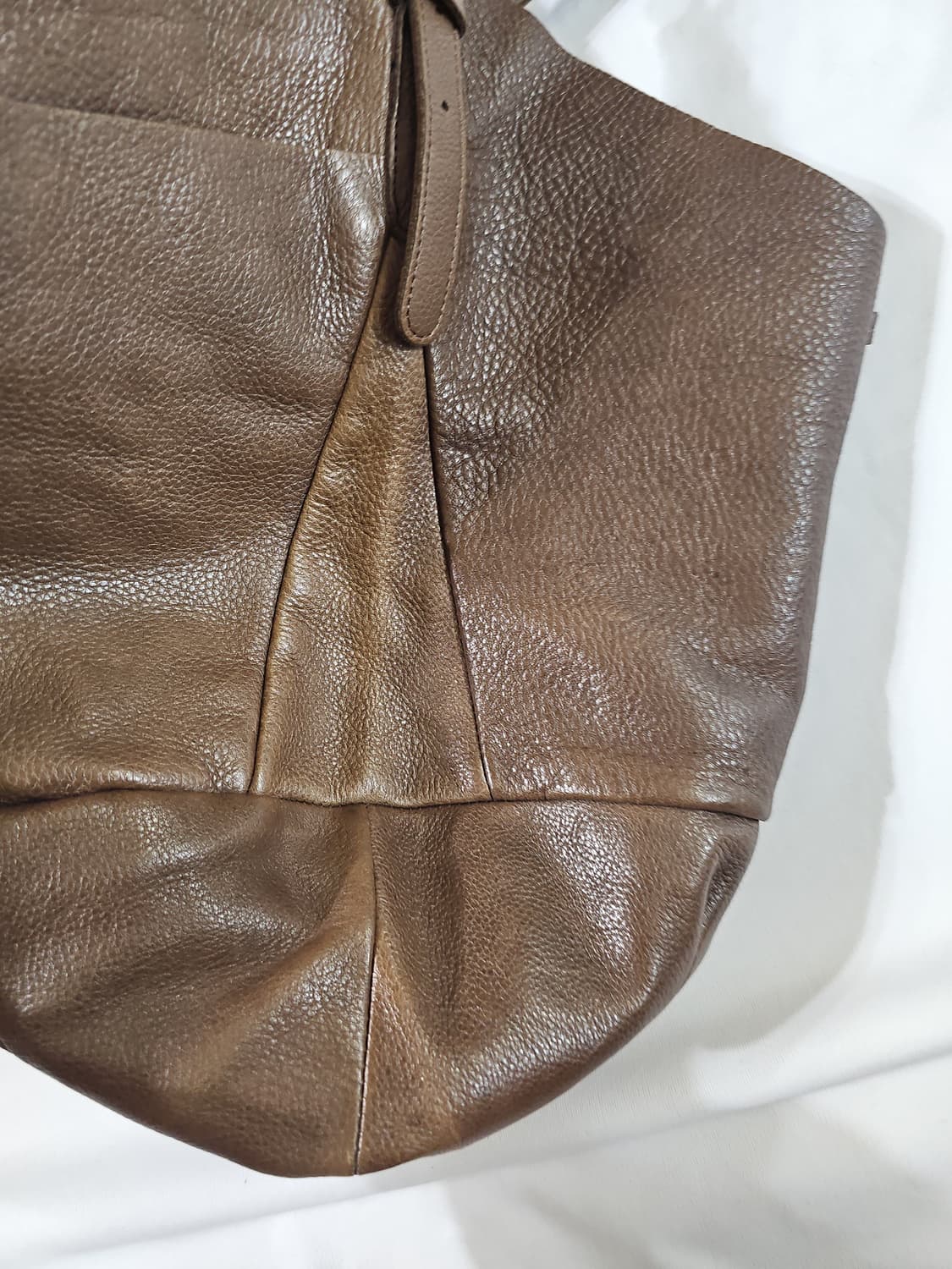 SCAPA 빈티지 보헤미안 가죽 레더 호보백 숄더백 상품이미지9