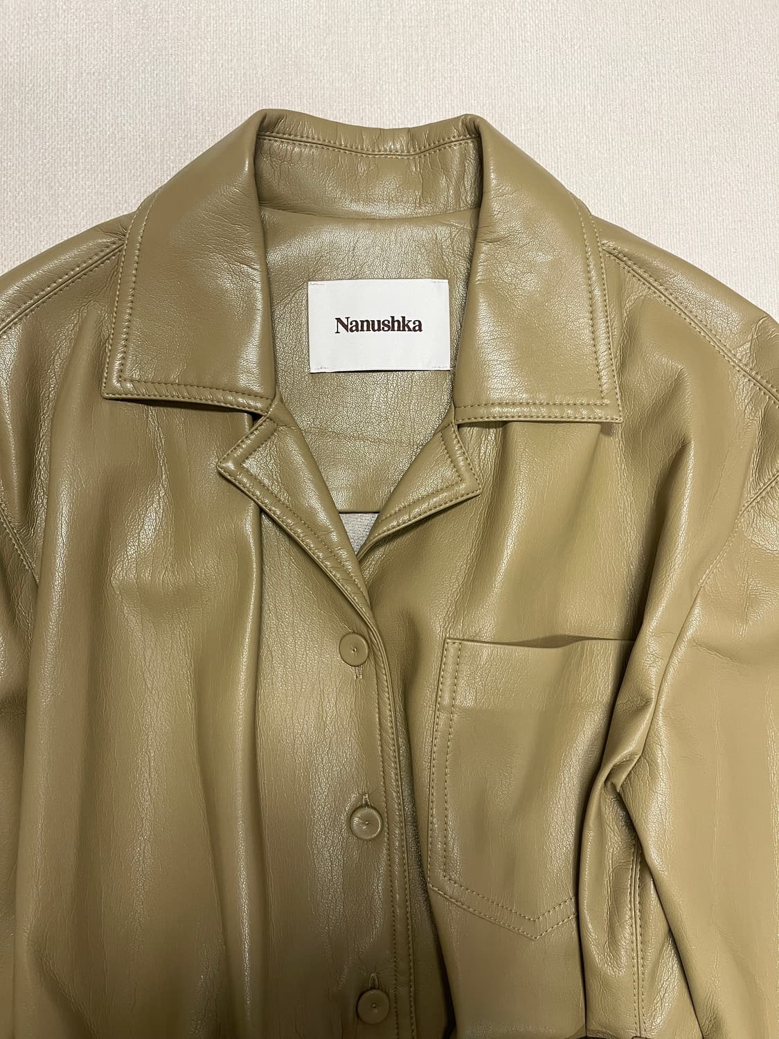 나누슈카 레더 스트링 셔츠 상품이미지2