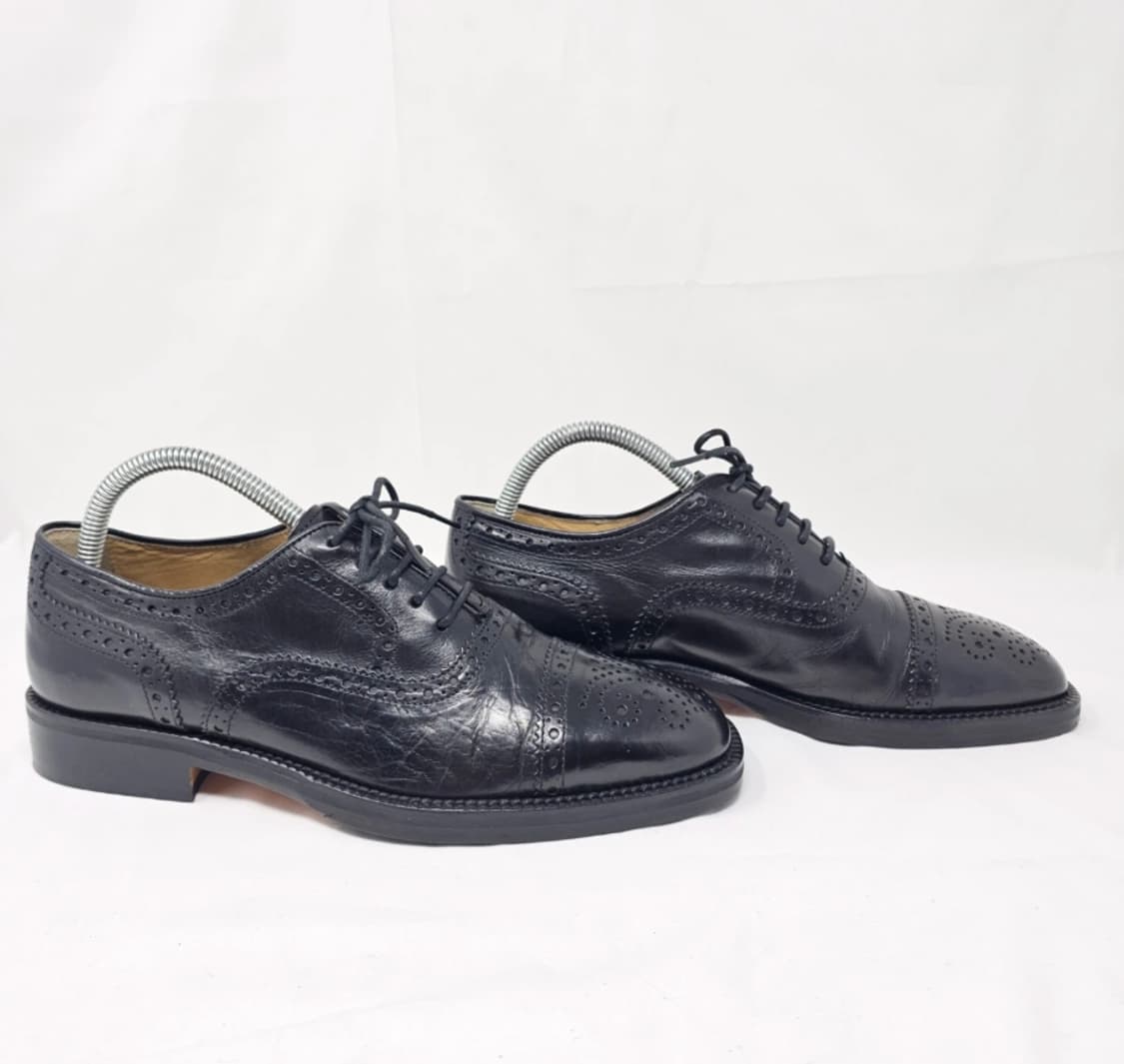 버버리 남성 수제 가죽 구두 40 (255mm) 상품이미지4