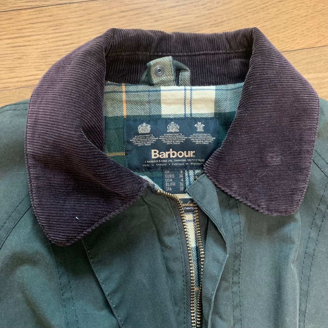 바버 여성자켓 비드넬 uk8 상품이미지4