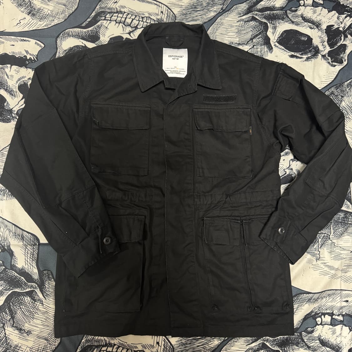 에스피오나지 블랙 야상 자켓 L사이즈  상품이미지1