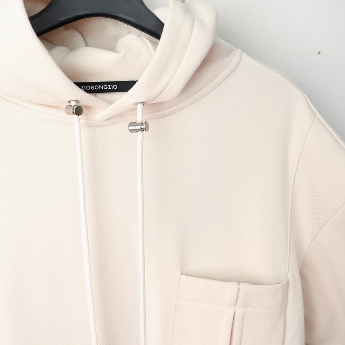 100/지오송지오 레이어드 후드티 상품이미지4