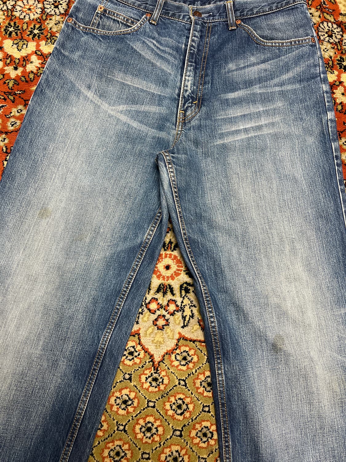 [34] 리바이스 오렌지탭 220 빈티지 데님 팬츠 34 상품이미지3