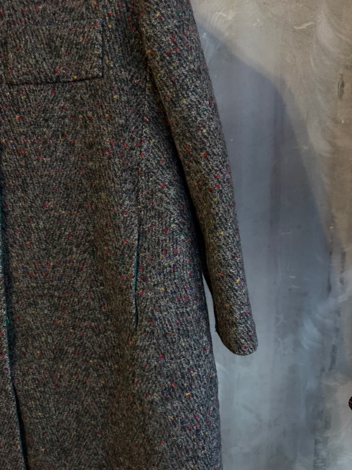 VTG 프랑스 도네갈 트위드 코트 여성66 상품이미지5