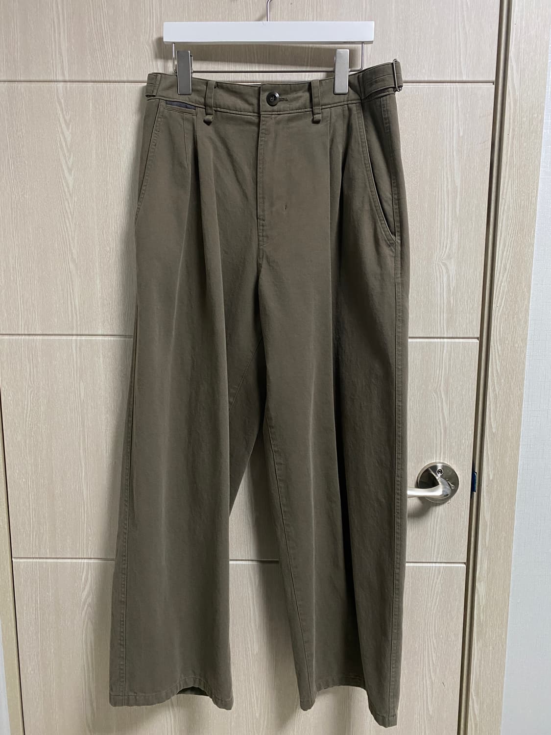 폴리테루 소팬츠 초판 카키 올리브 상품이미지1