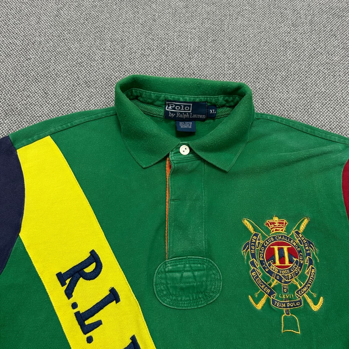 폴로 치프키프 컬러블록 카라티(XL) 상품이미지6