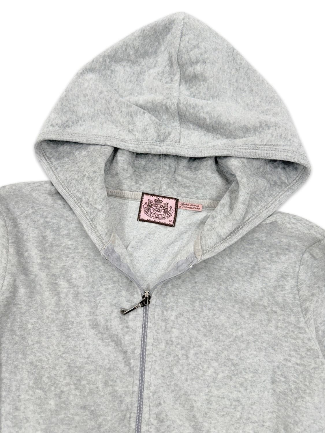 빈티지 Juicy Couture 그레이 후드 집업 상품이미지5