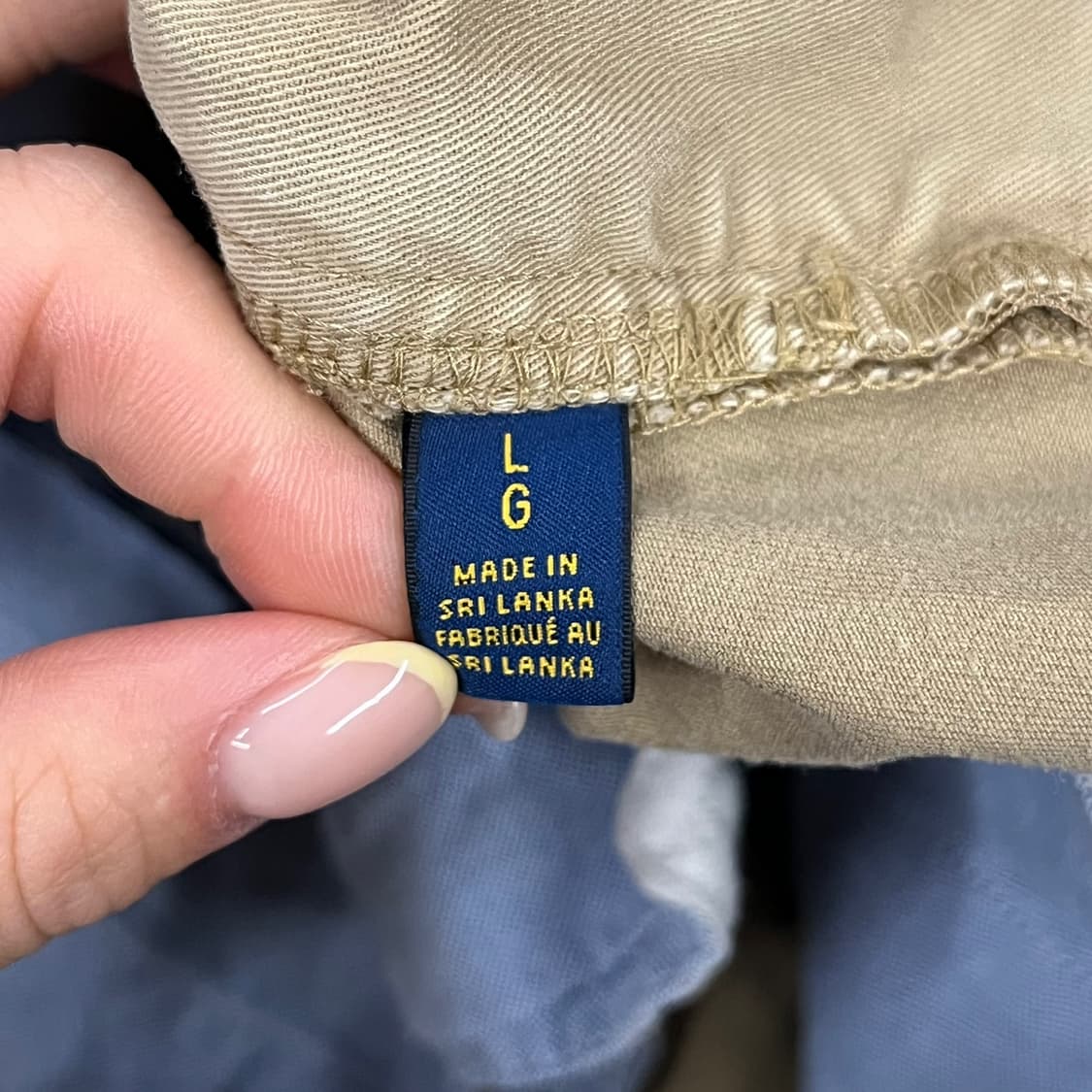 [정품/L] 폴로 랄프로렌 베이지 숏팬츠 자수 반바지 b19 상품이미지5