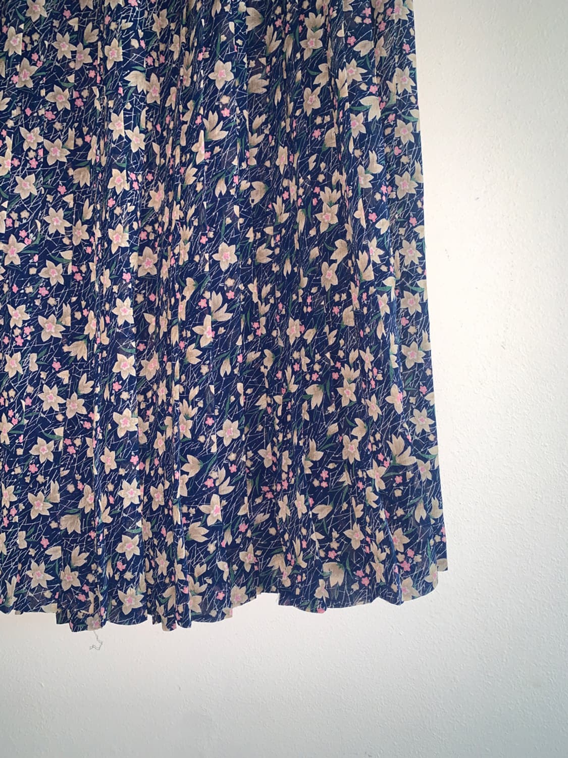 Floret long skirt(blue) 상품이미지4