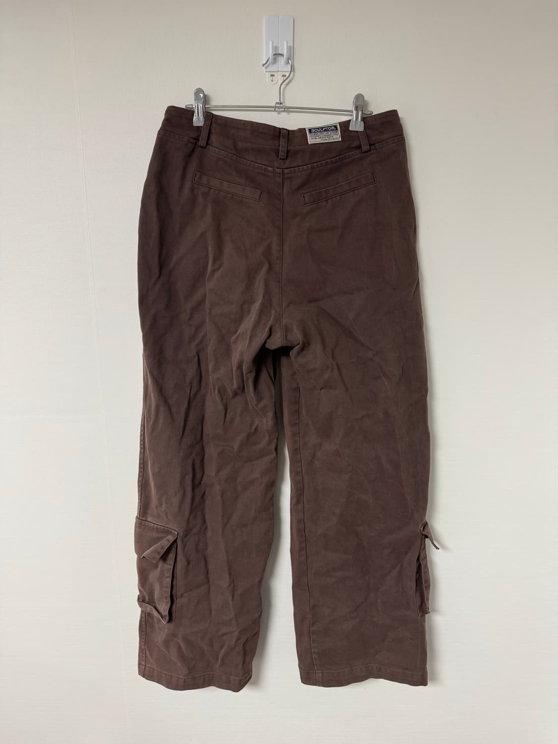 M) 스컬프터 브라운 카고팬츠 상품이미지2