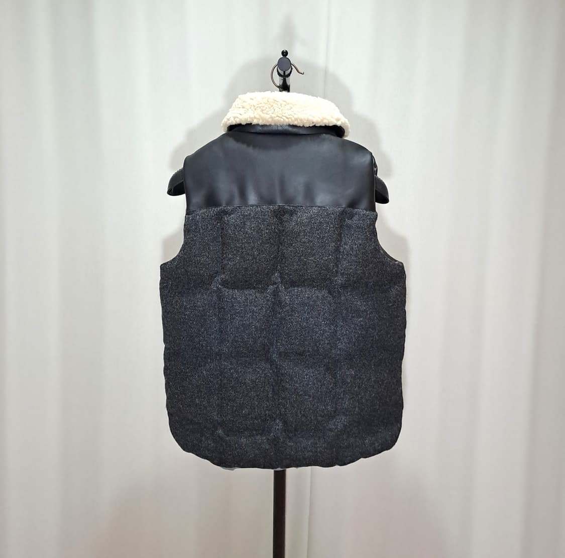 (택포) 펜필드 울 가죽 다운 베스트 L B140 상품이미지5
