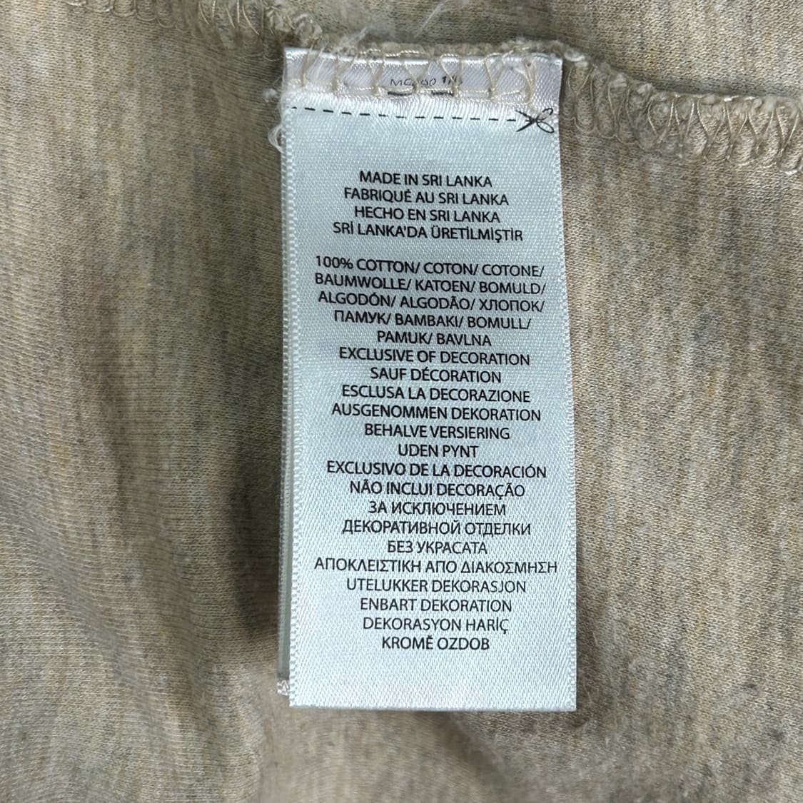 폴로 랄프로렌 아이보리 반집업 스위터 XL  상품이미지7