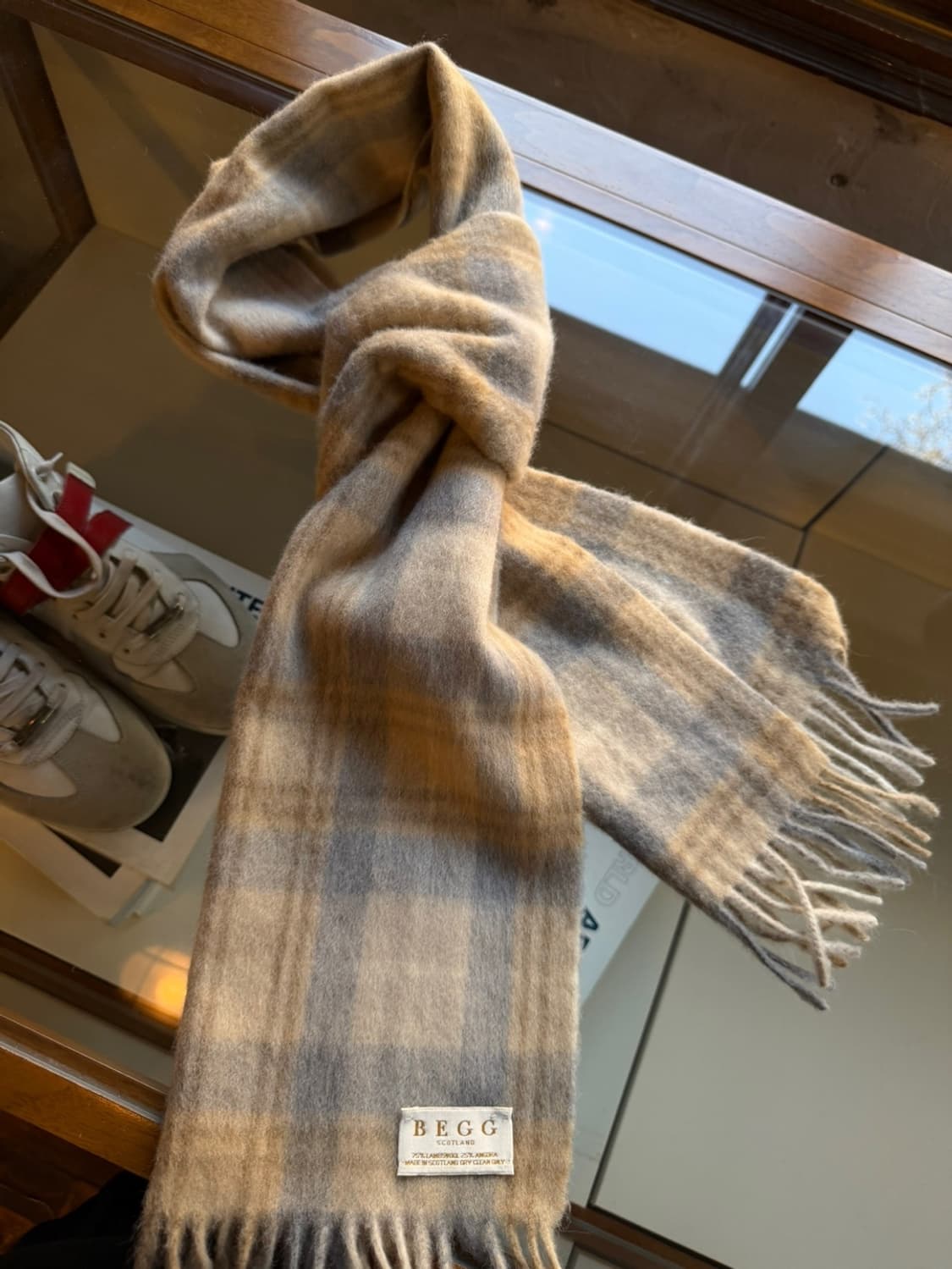 Begg 앙고라캐시미어 머플러 상품이미지7