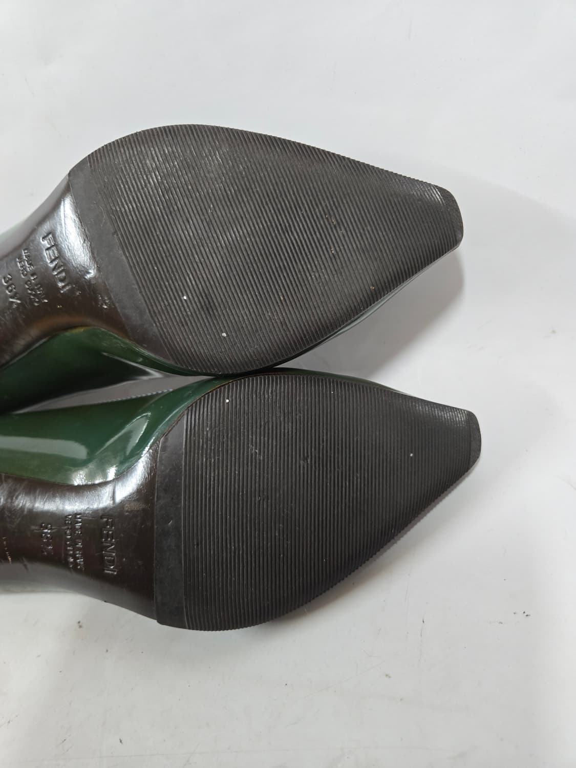 펜디 그린 페이던트 메리제인 펌프스36 1/2 235mm 상품이미지7