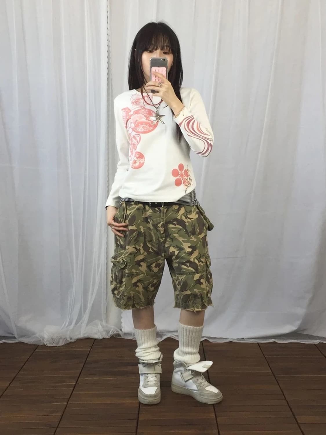 Karakuri Tamashii Graphic Long Sleeve 상품이미지1