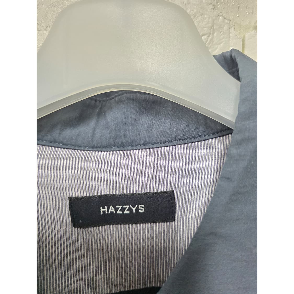 택포) 헤지스 네이비 셔츠형 원피스 M 상품이미지2