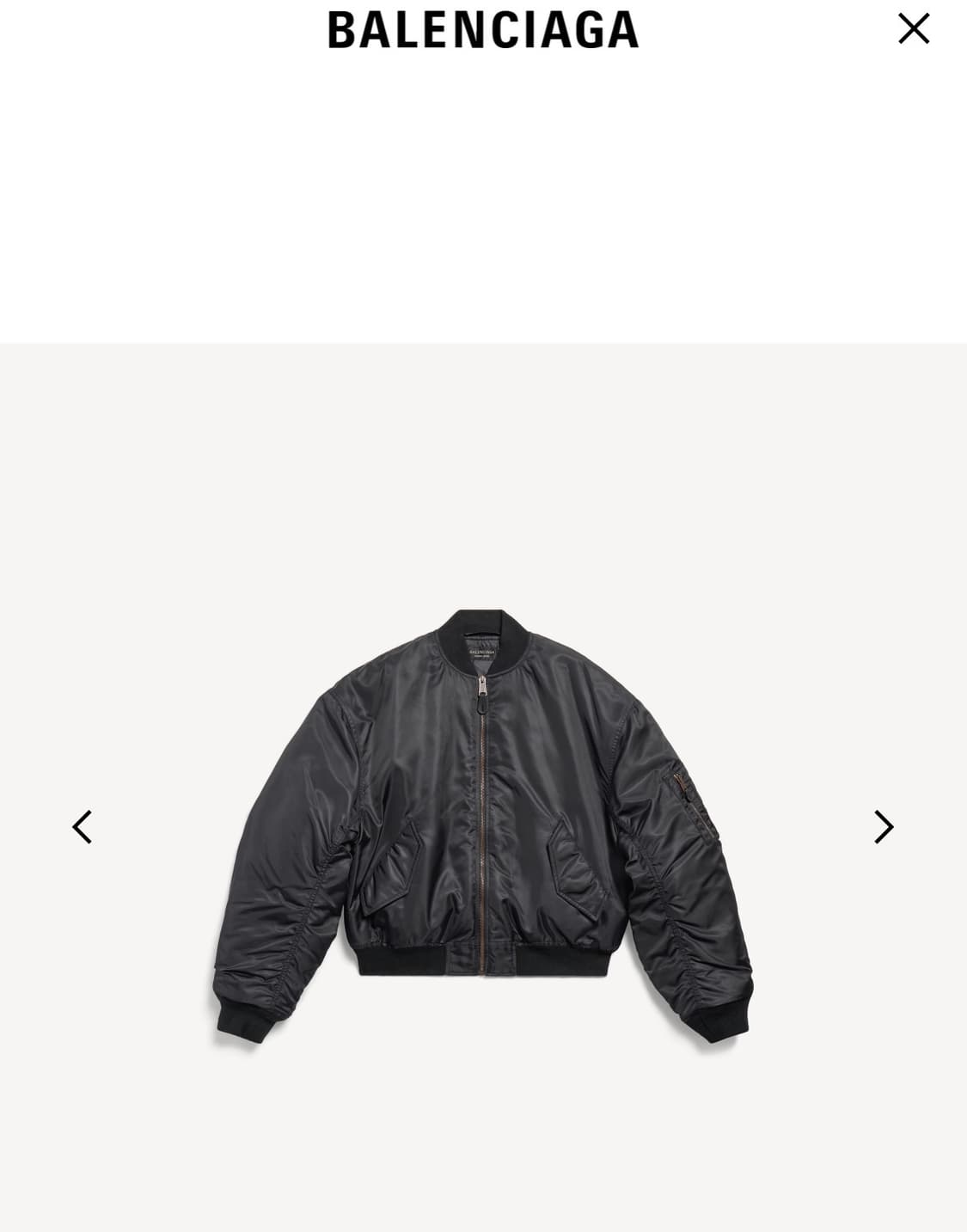 발렌시아가 스탠다드 봄버 m 상품이미지1