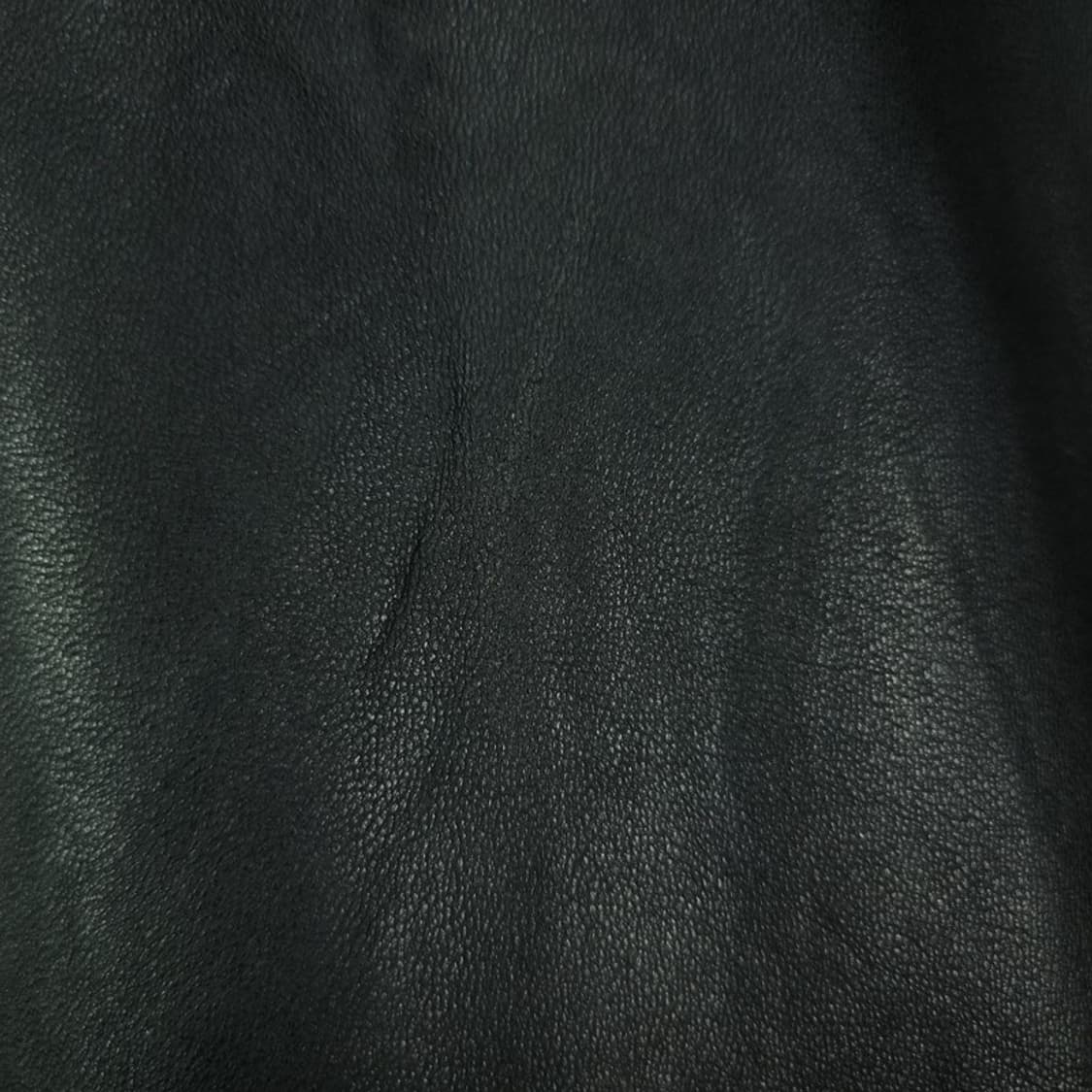 [빈티지] 리얼 램스킨 양가죽 카페레이서 싱글 집업 레더자켓 M20086 상품이미지4