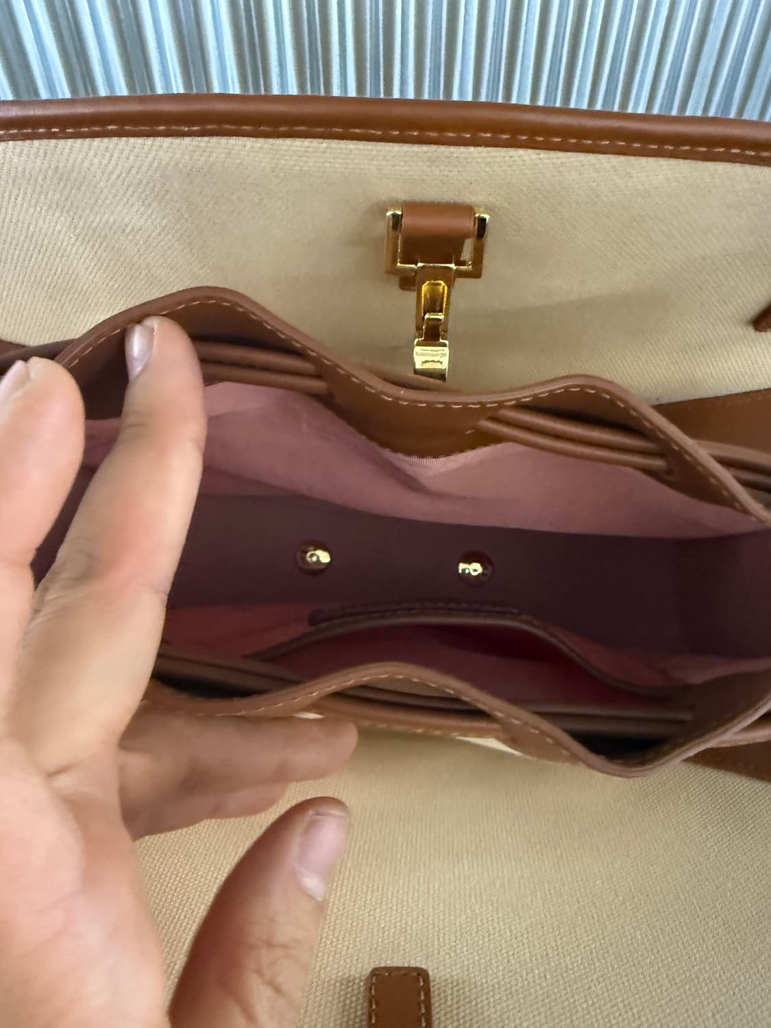 르슈아 드 주이 라피아 토트백 상품이미지7