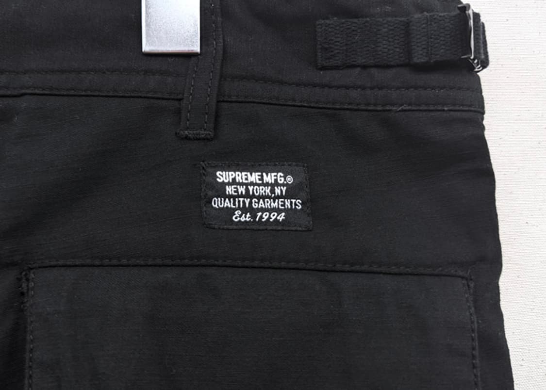 슈프림 카고 팬츠 블랙 상품이미지7