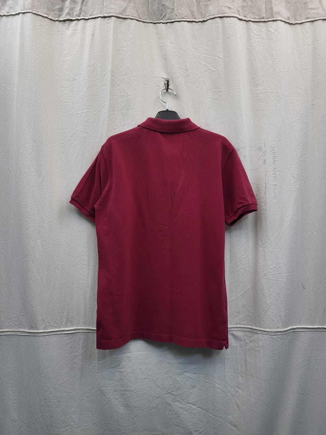 라코스테 카라 반팔티 버건디 상품이미지2